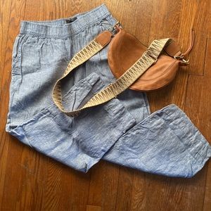 TAHARI 100% linen pant